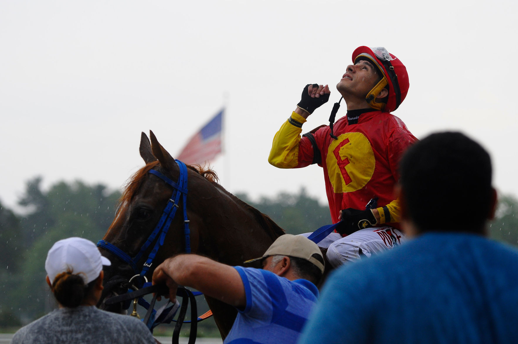 Opening day at Saratoga